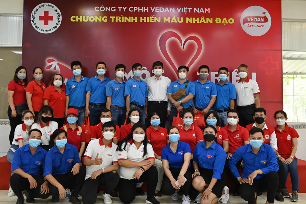 Hiến máu nhân đạo\' - chương trình được Vedan Việt Nam duy trì và ...
