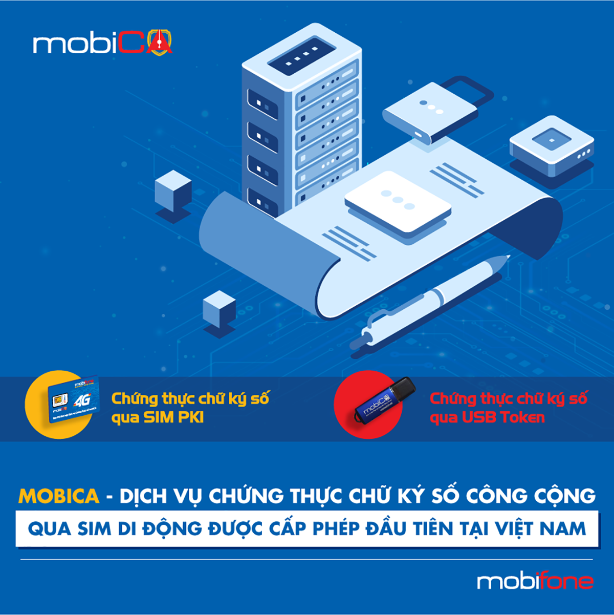 MobiFone hợp tác với New-Telecom cung cấp dịch vụ chứng thực chữ ký số công cộng