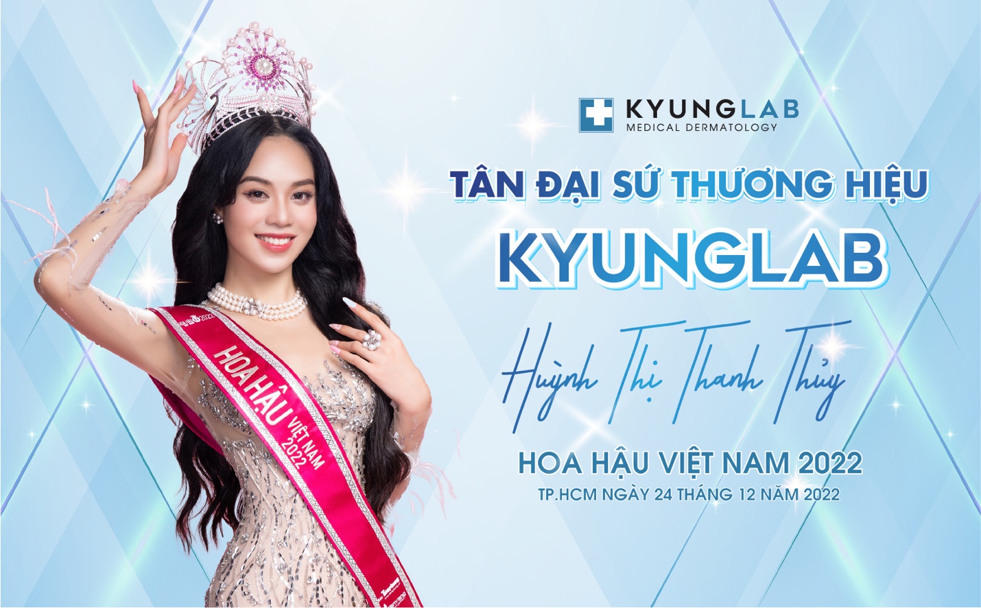 Hoa hậu Việt Nam 2022 Huỳnh Thị Thanh Thủy trở thành Đại sứ thương hiệu