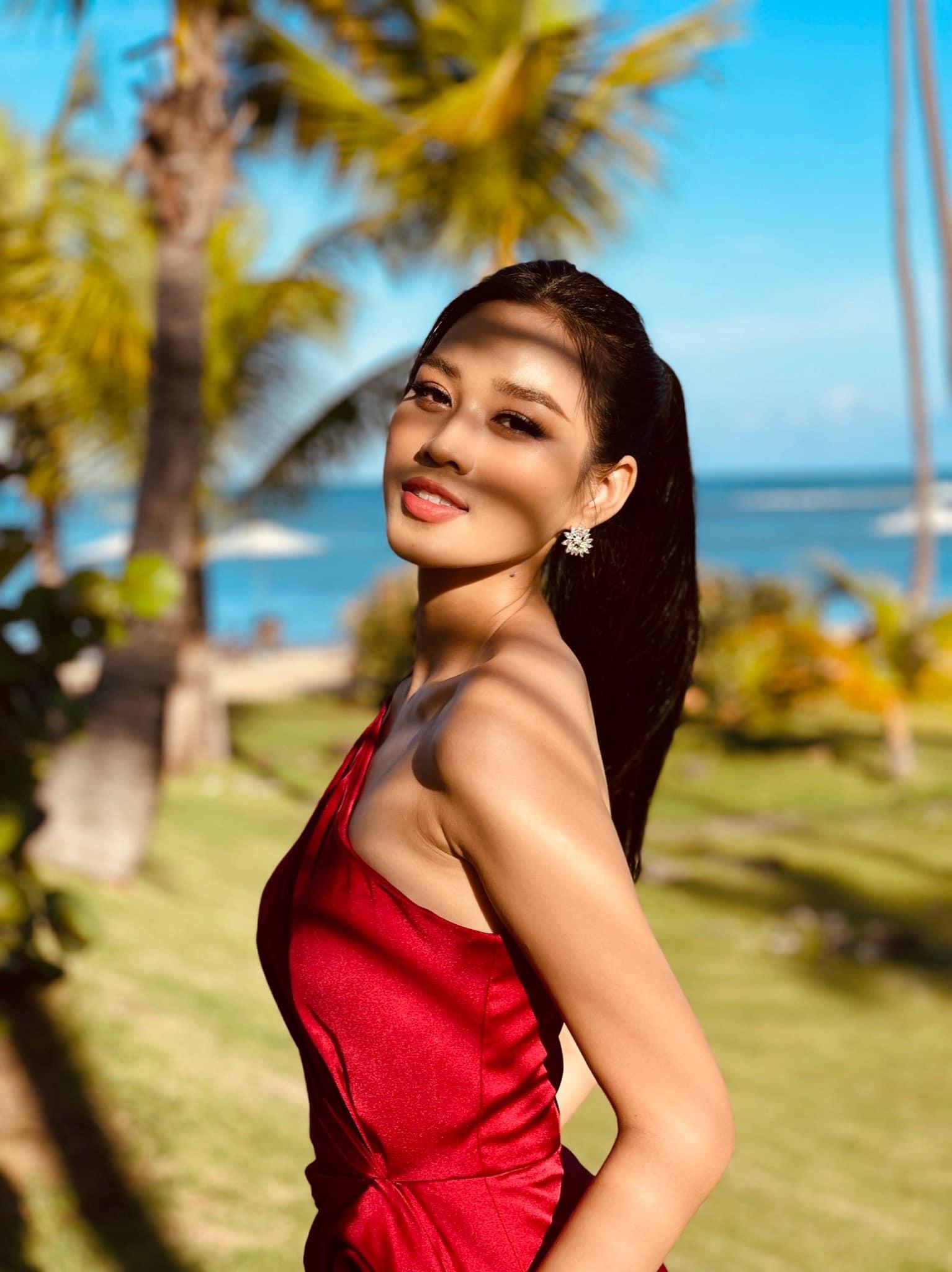 Váy màu nổi giúp Hoa hậu Đỗ Thị Hà ghi điểm tại Miss World 2021