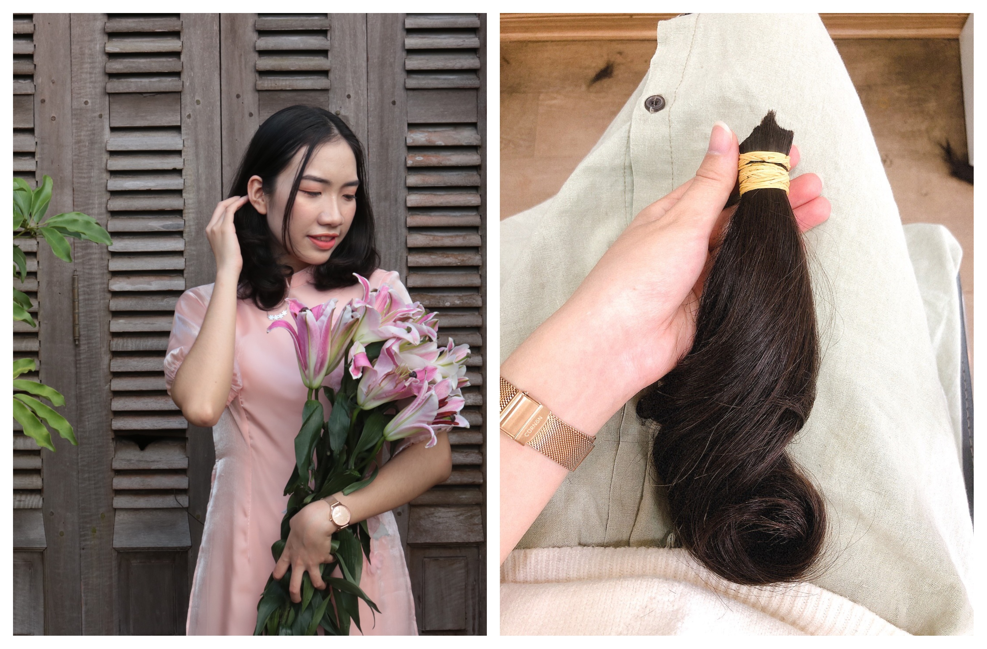 Hơn 4000 mái tóc được bạn trẻ Sài Gòn hiến tặng cho các bệnh nhân ung thư vú