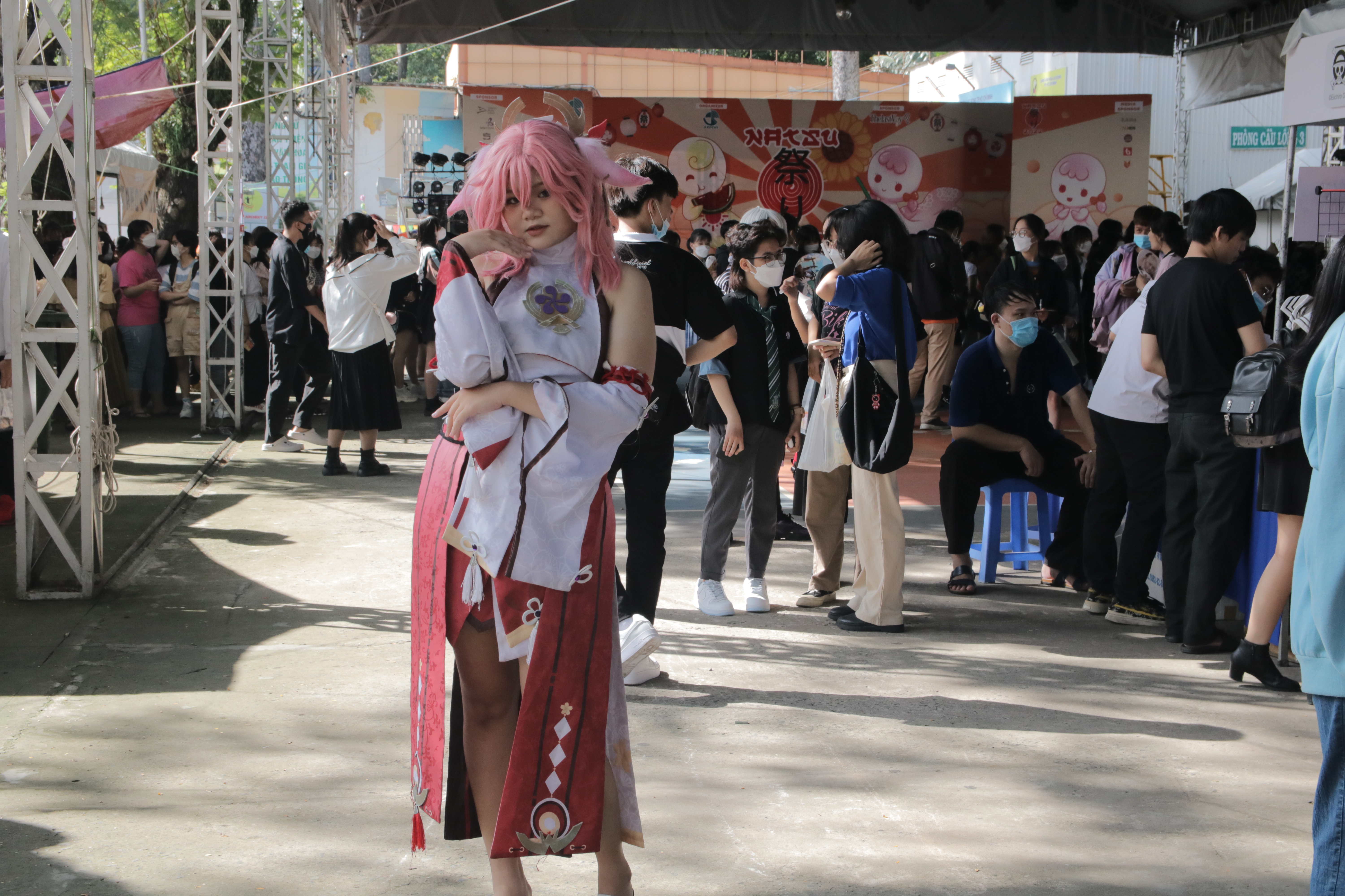 Giới trẻ thỏa sức 'vẫy vùng' tại lễ hội mùa hè Nhật Bản
