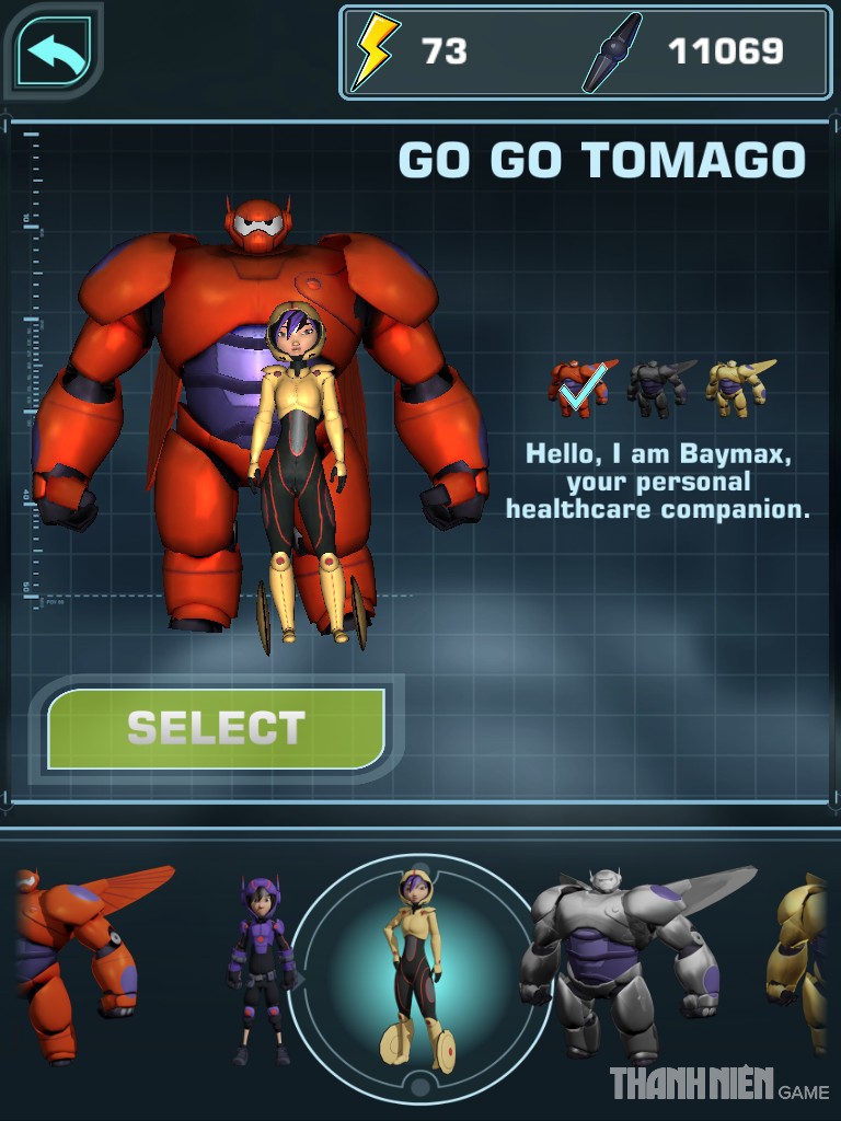 Đánh Giá - Bộ Đôi Game Big Hero 6 Trên Di Động