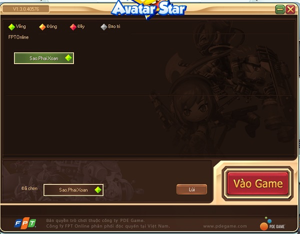 Avatar Star đã chính thức khai hỏa Avatar Star đã chính thức khai hỏa