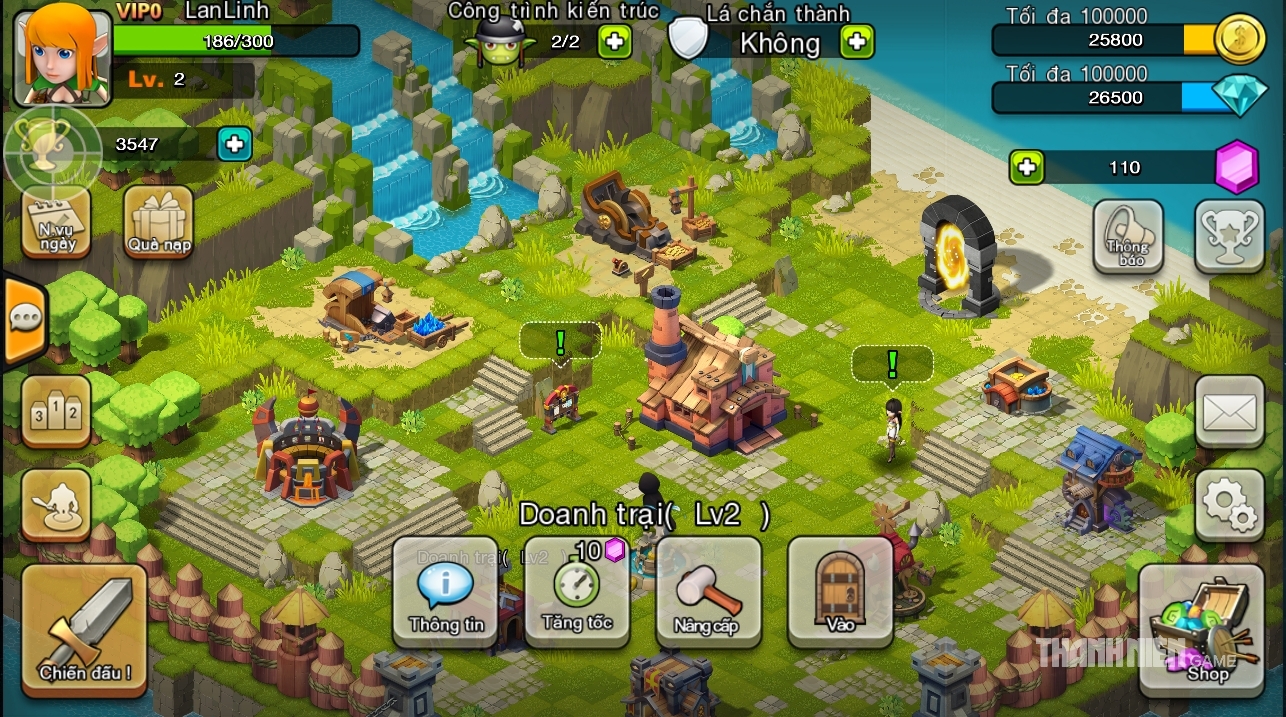 TRẢI NGHIỆM GAME ĐẾ CHẾ CLASH OF CLANS TRÊN MÁY TÍNH CÙNG NOXPLAYER   NoxPlayer