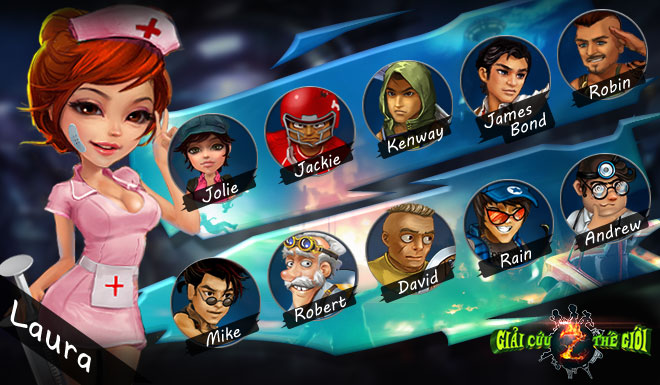 Webgame Việt Giải cứu thế giới ra mắt game thủ