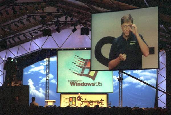 Hệ điều hành “huyền thoại” Windows 95 tròn 20 tuổi