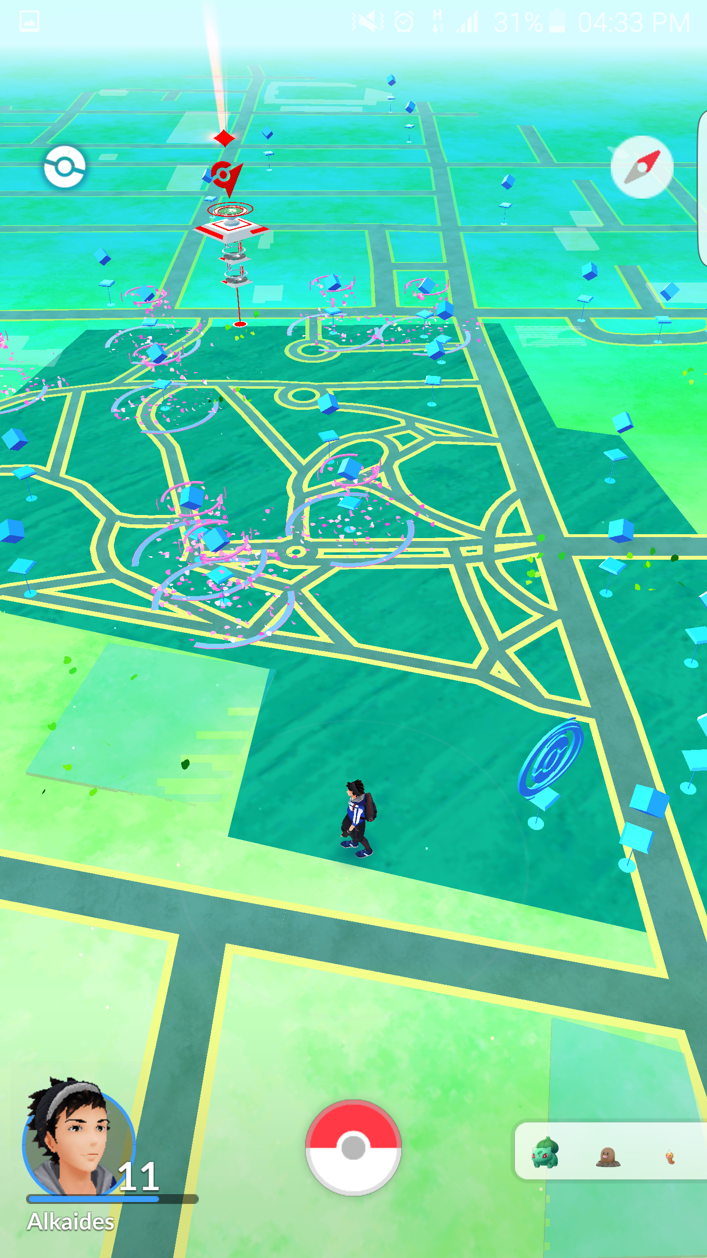 pokemon go tu diem
