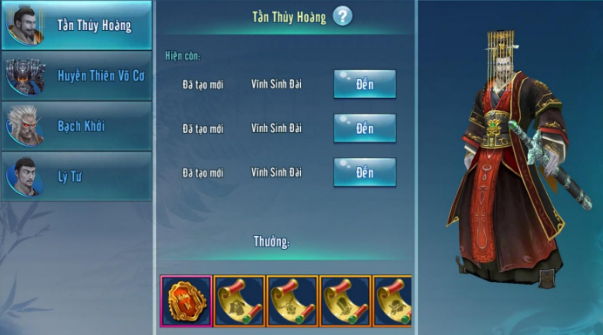 Võ Lâm Truyền Kỳ Mobile: Đá hồn Tần Thủy Hoàng có thể trị được môn phái khắc chế