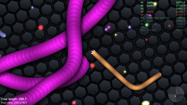 Hướng Dẫn Chơi Slither.Io Để Trở Thành Con Rắn To Nhất Hành Tinh