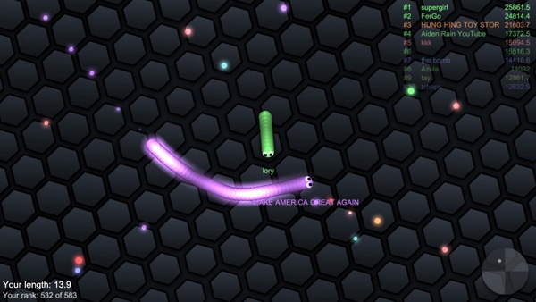 Hướng Dẫn Chơi Slither.Io Để Trở Thành Con Rắn To Nhất Hành Tinh