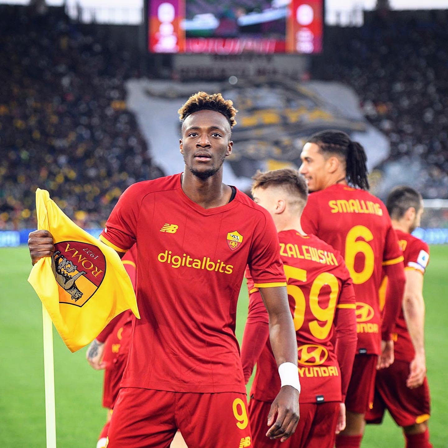 Tammy Abraham Giúp Hlv Mourinho Cùng As Roma đại Thắng Derby Thành Rome 