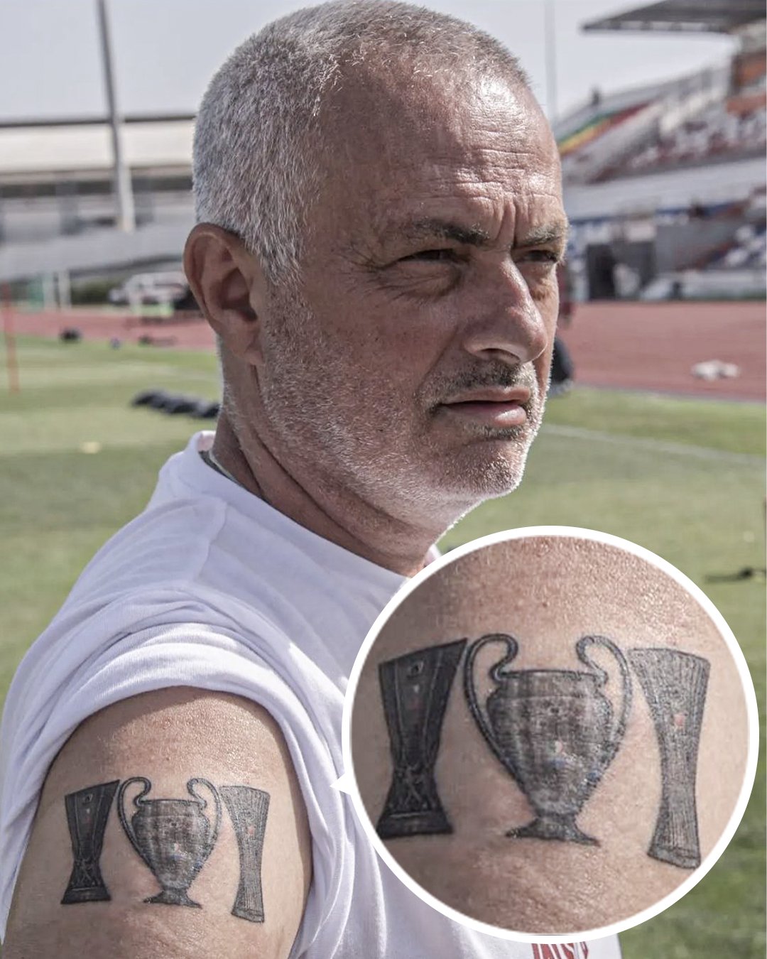 Mourinho và hình xăm châu Âu: Cựu huấn luyện viên Manchester United, Jose Mourinho, sở hữu một bộ sưu tập hình xăm đẳng cấp và đầy sức hút từ các nghệ sĩ xăm chuyên nghiệp. Không chỉ đơn thuần là một tín đồ của nghệ thuật hình xăm, ông còn là một nguồn cảm hứng lớn cho những ai yêu mến hình xăm và bóng đá.