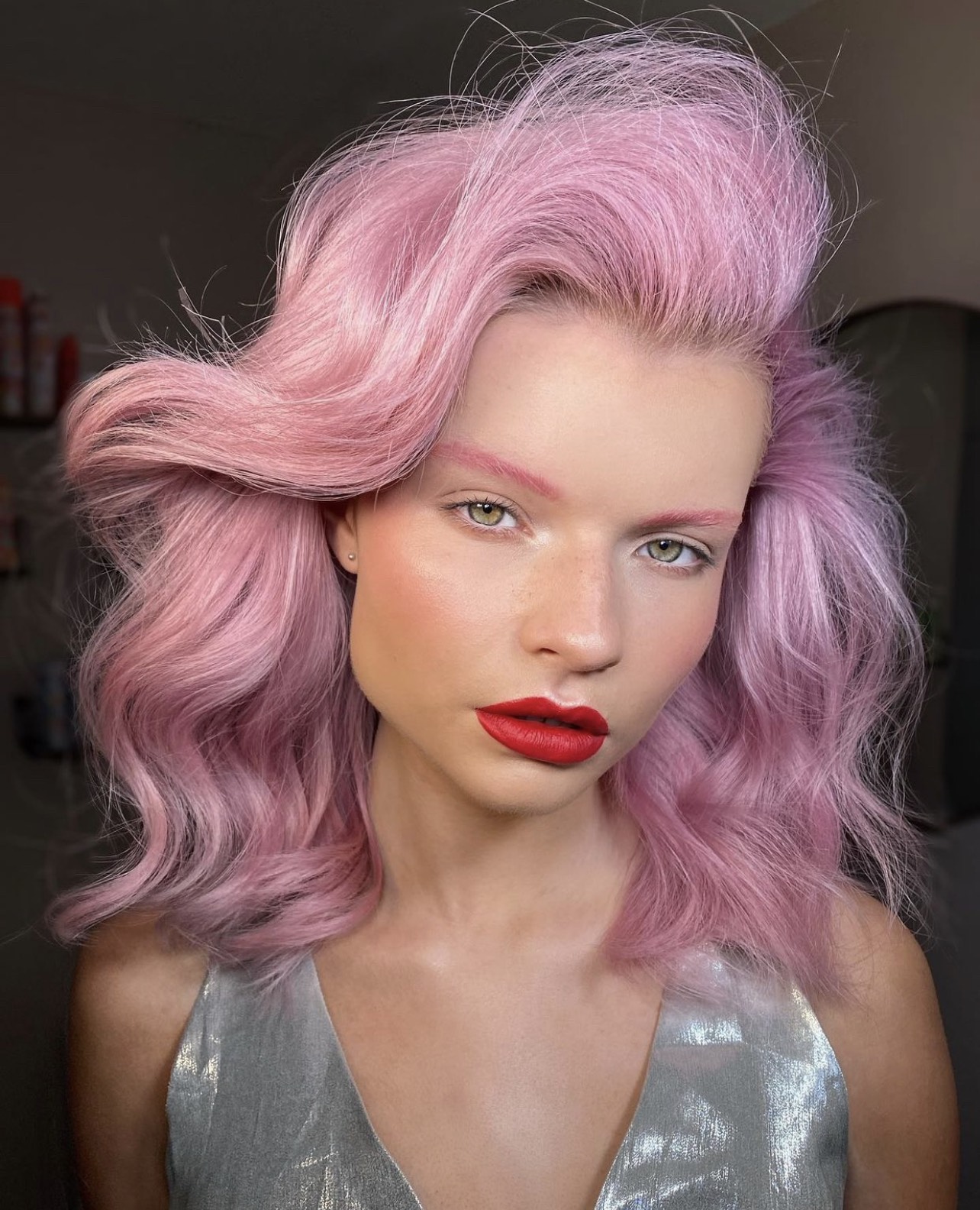 Top 91 về tóc màu hồng  damrieduvn