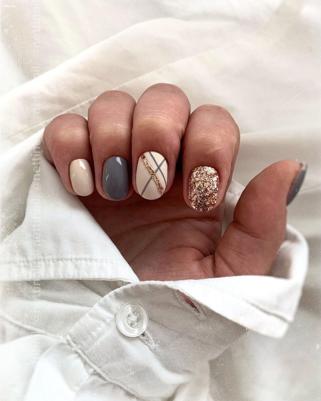 50 Mẫu nail móng ngắn cực cute cho các nàng