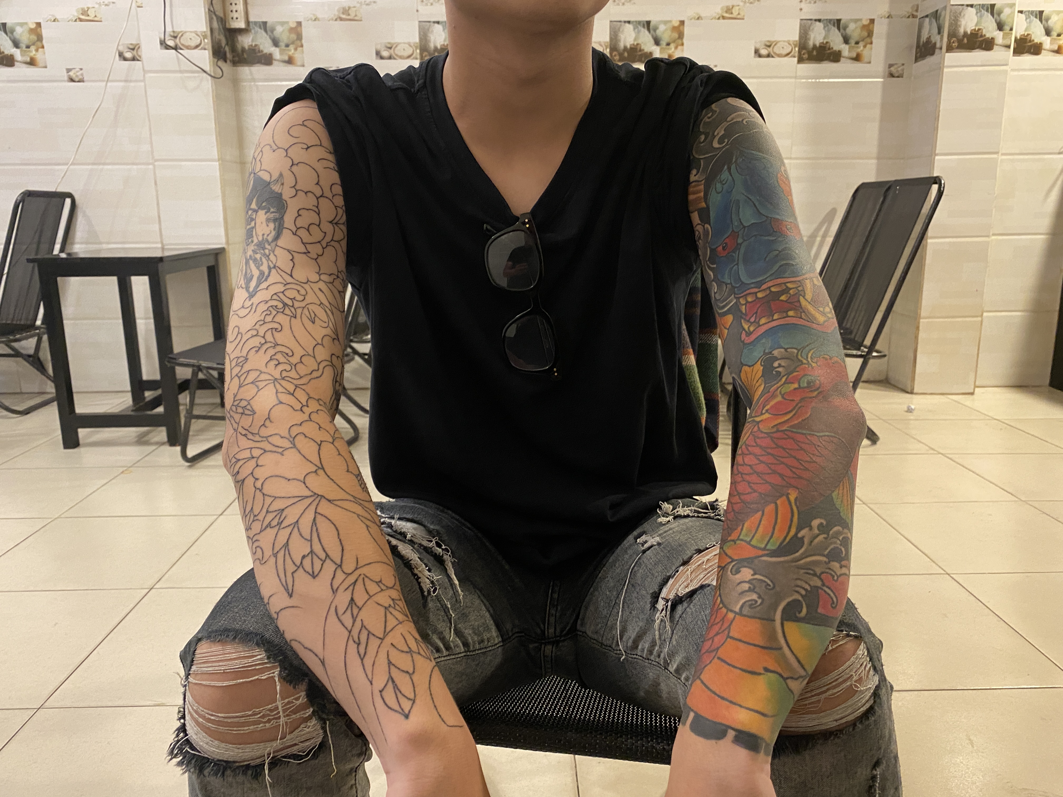 Tìm hiểu về kỹ thuật phun xăm tattoo tạm thời hot hit hiện nay