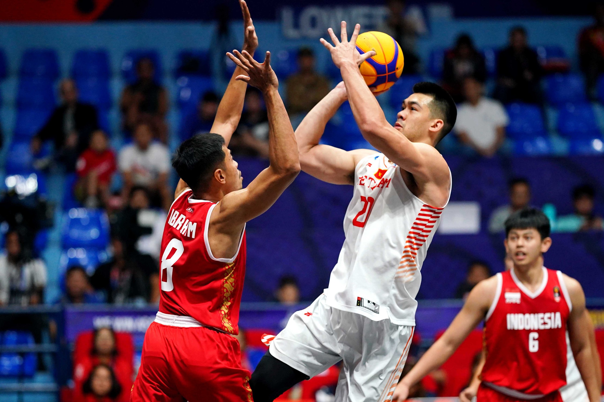 Dàn tuyển thủ cao trên 2 m của bóng rổ Việt Nam chinh phục SEA Games 31