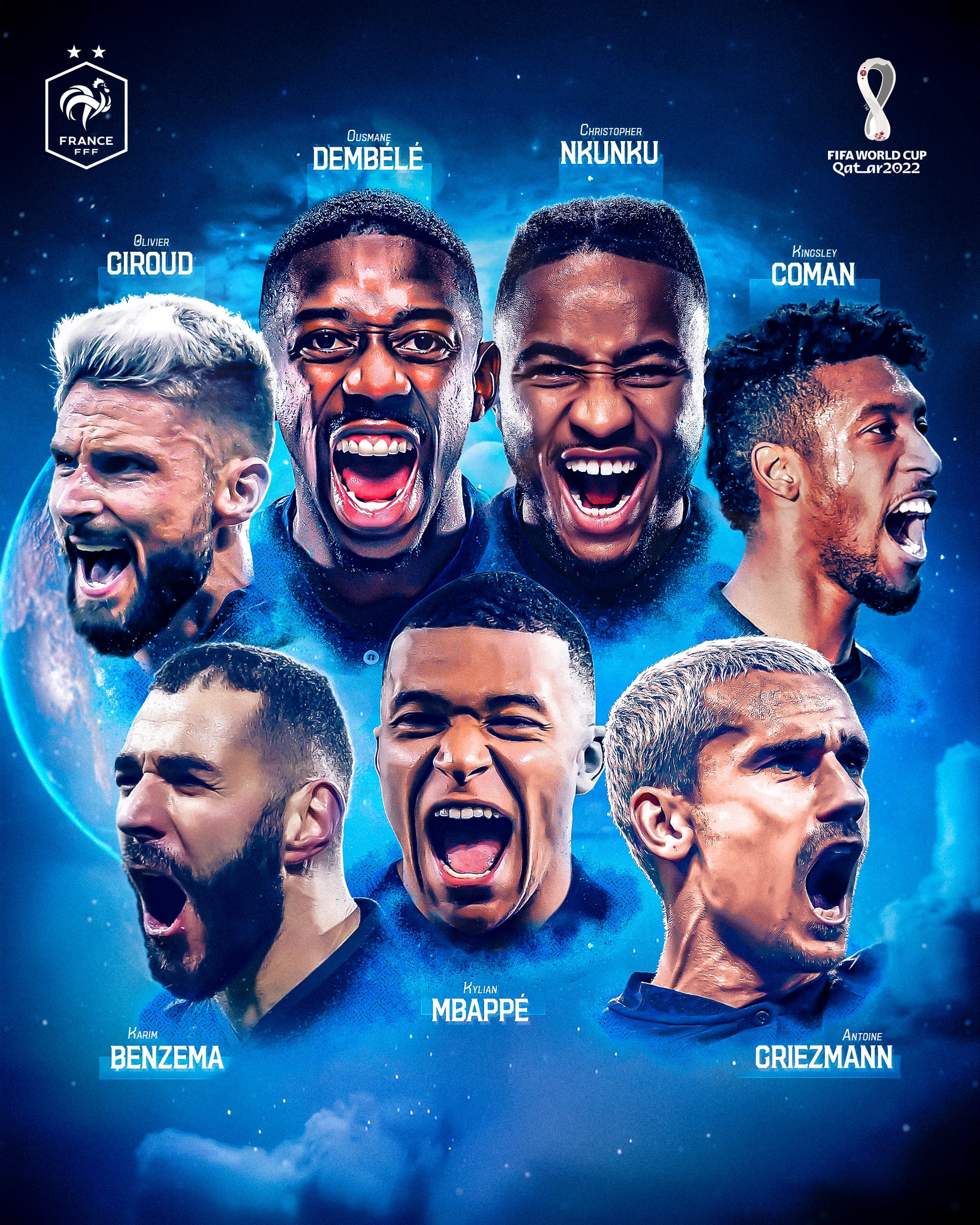 Tuyển Pháp chính thức công bố đội hình dự World Cup 2022: Bất ngờ ...