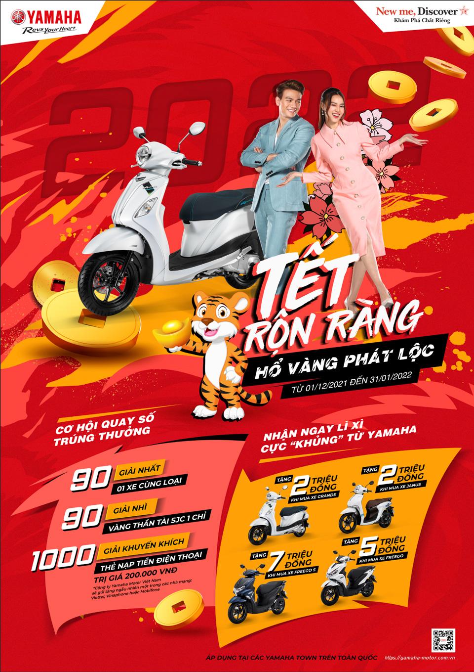 ĐÓN HÈ RỰC RỠ  ƯU ĐÃI HẾT CỠ  Yamaha Motor Việt Nam