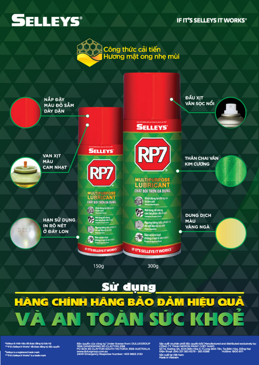 Nhà sản xuất và phân phối Selleys RP7 khuyến cáo người dùng tránh mua ...