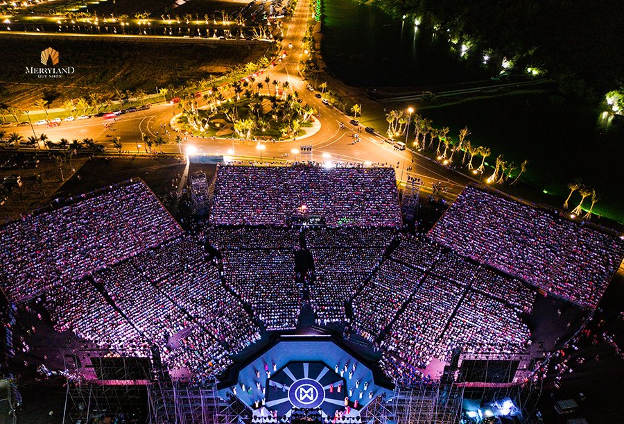 MerryLand Quy Nhơn đón 15.000 người trong đêm chung kết Miss World Vietnam  2022