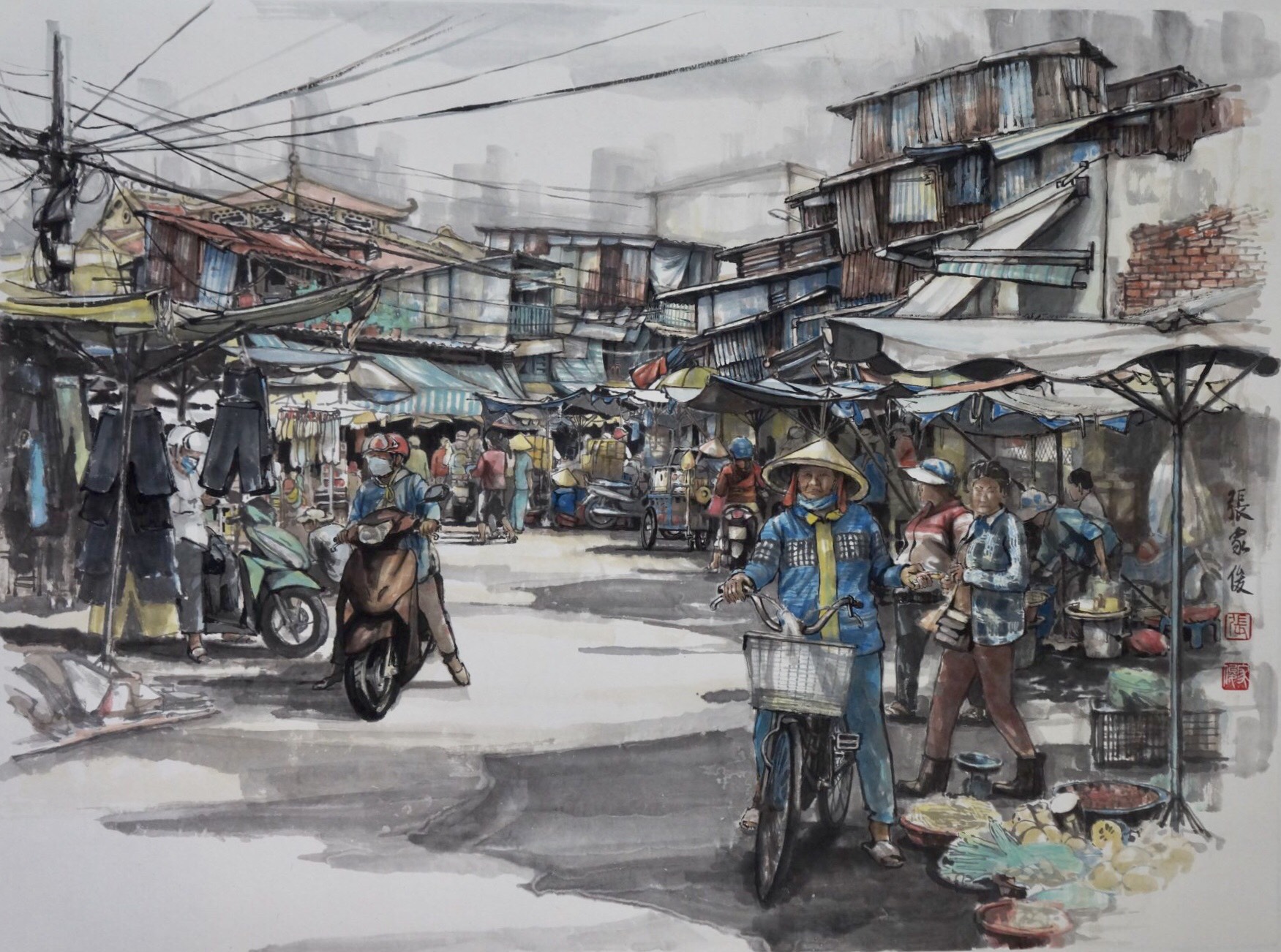 Chợ Lớn: Nơi mang đậm nét văn hóa truyền thống của người Hoa, Chợ Lớn luôn là điểm đến thú vị. Xem hình ảnh để khám phá về cái nhìn cổ điển và đầy màu sắc của khu phố này với những góc nhìn đặc biệt.