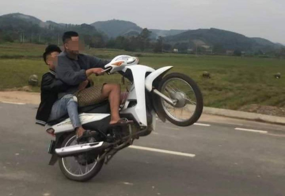 Làm rõ vụ nam thanh niên đi xe máy không biển số va chạm làm gãy chân CSGT