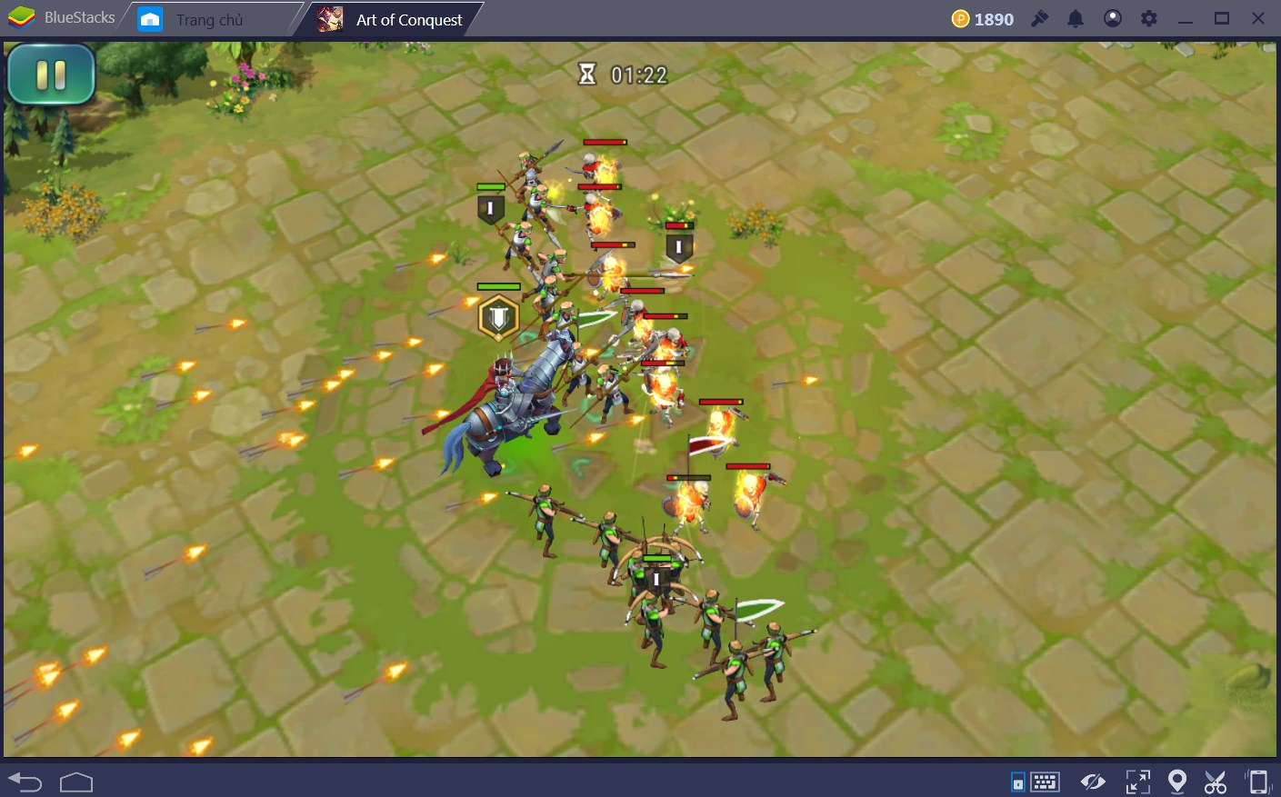 'Công thành chiếm đất' cùng game chiến thuật Art Of Conquest