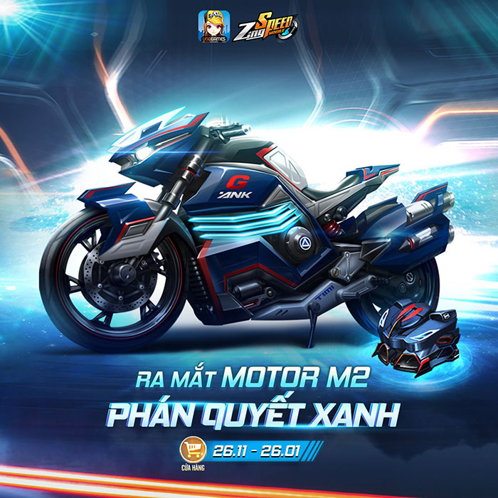 Zingspeed Mobile: Racer 'Phát Cuồng' Với Siêu Xe Motor M2