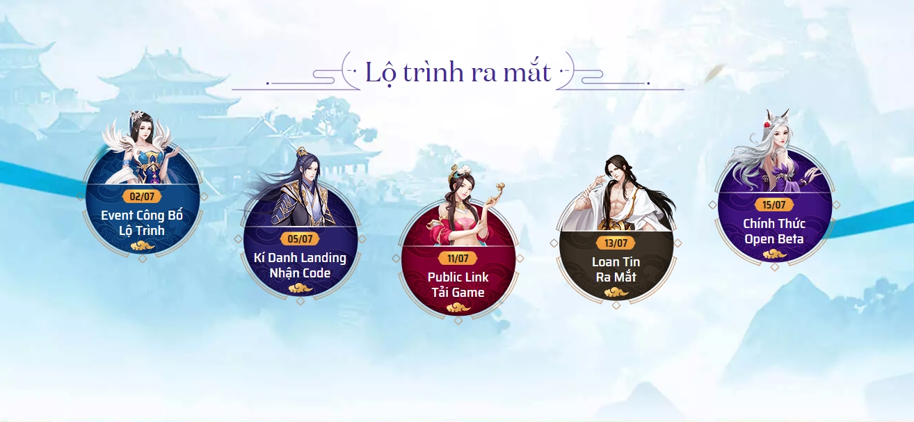 Mộng Ảo Tu Tiên Tung Landing Page, Mở Đăng Ký Sớm Cho Game Thủ