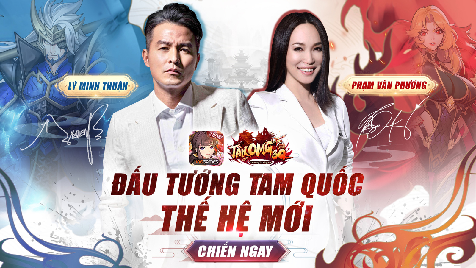 Cặp đôi huyền thoại' Lý Minh Thuận - Phạm Văn Phương trở thành đại sứ Tân  OMG3Q