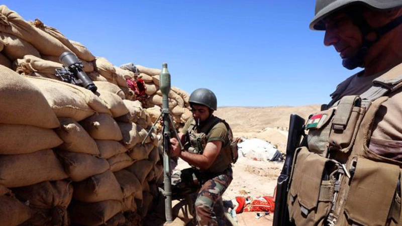 Quân đội Thổ Nhĩ Kỳ từ lâu đã triển khai quân đến Iraq, chủ yếu huấn luyện cho lực lượng người Kurd - Ảnh: AFP