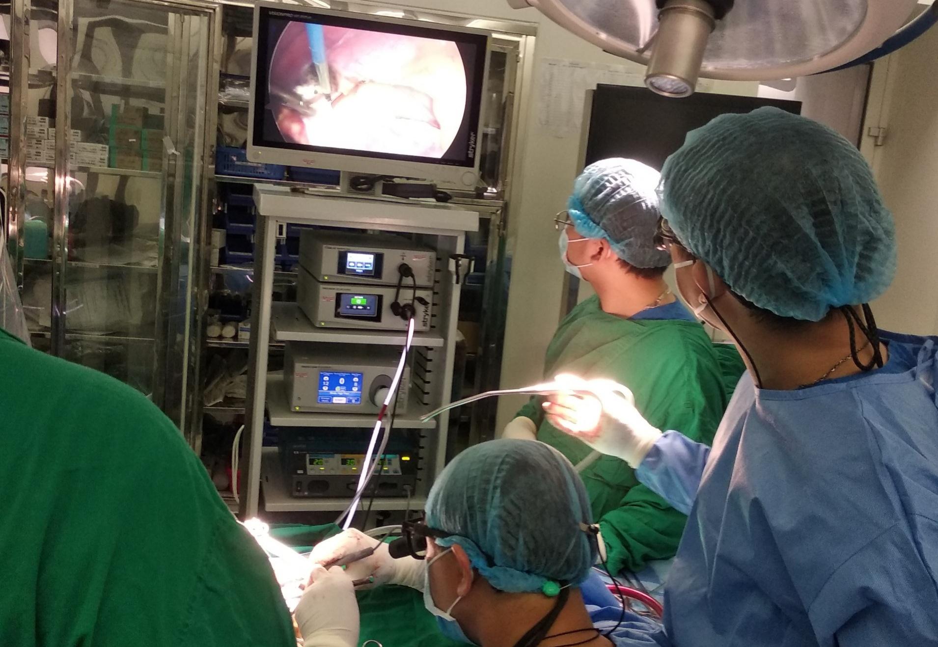 Bệnh viện đa khoa Đồng Nai thực hiện thành công ca mổ tim nội soi