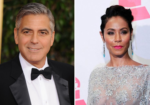 George Clooney và Jada Pinkett Smith là hai trong những ngôi sao tẩy chay Oscar 2016 - Ảnh: Reuters
