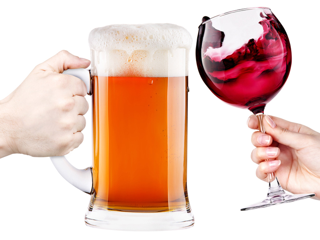 Nói không với rượu bia để thanh lọc cơ thể - Ảnh: Shutterstock