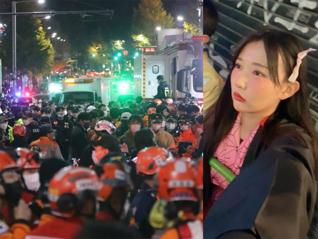 Nữ YouTuber làm đẹp Hàn Quốc suýt chết vì giẫm đạp ở Itaewon