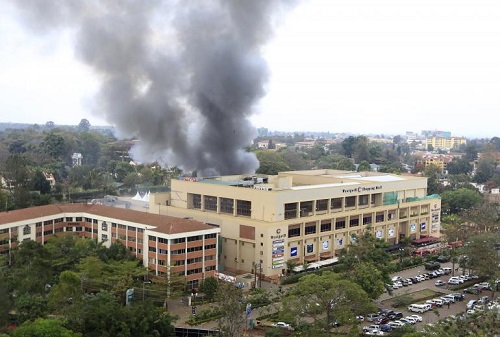 Trung tâm thương mại Westgate (Nairobi, Kenya) trong cuộc tấn công của các phẩn tử hồi giáo cực đoan tháng 9.2013.
