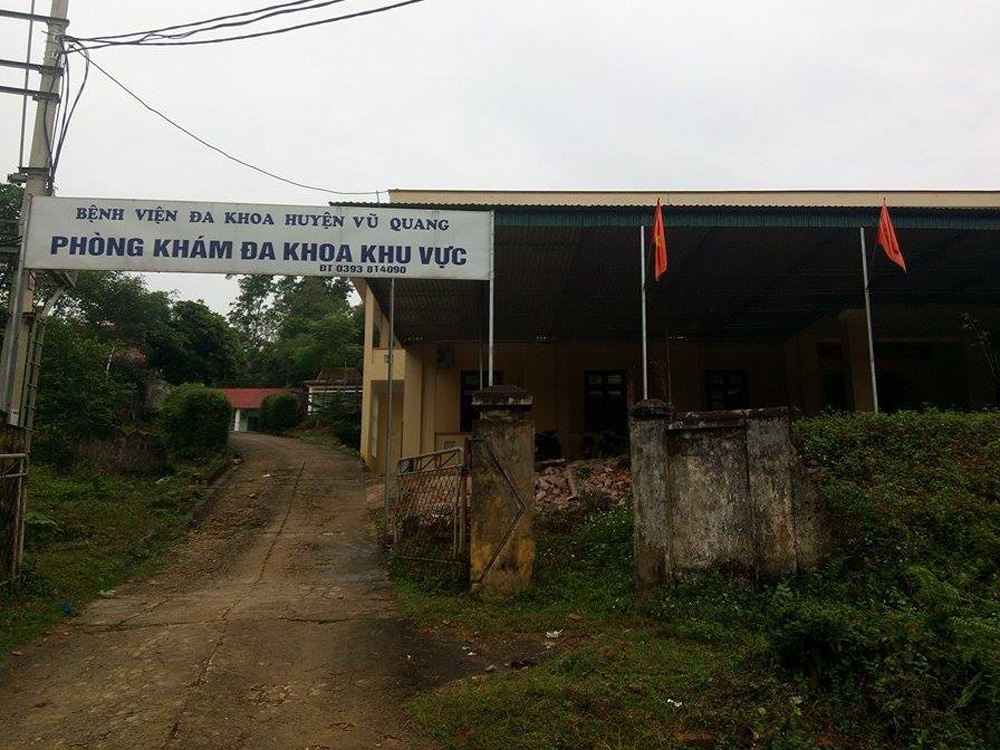 Phòng khám đa khoa xã Đức Lĩnh. - Ảnh: Thắng Dũng.
