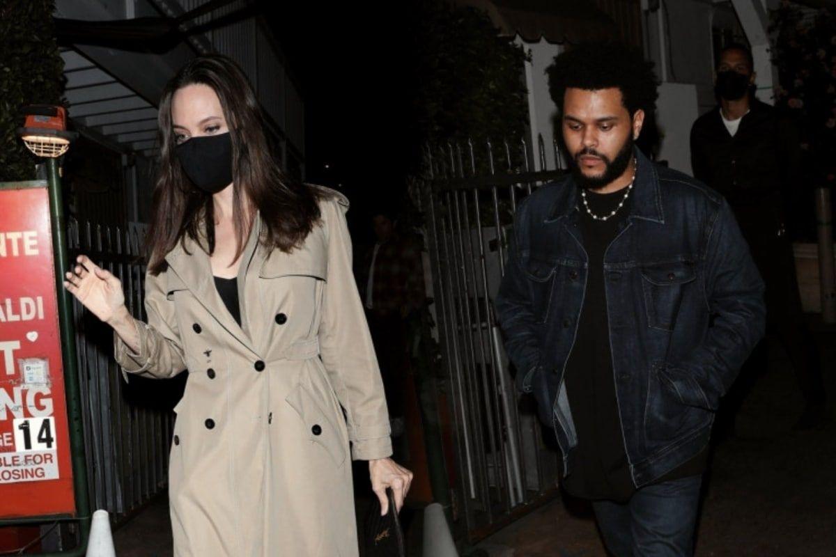 Angelina Jolie lảng tránh khi được hỏi về The Weeknd