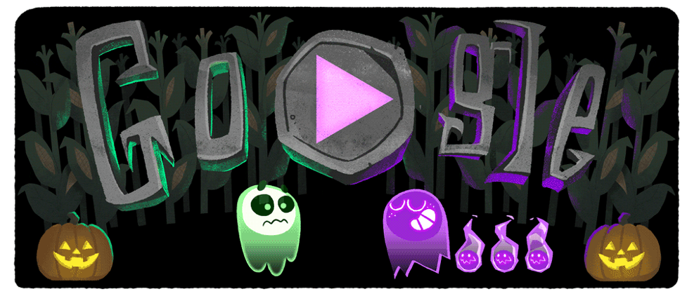 Google Thay Logo Chào Mừng Lễ Hội Halloween