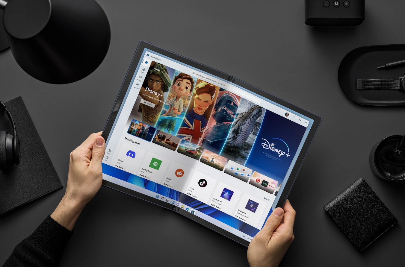 Asus ra mắt laptop màn hình gập Zenbook 17 Fold OLED