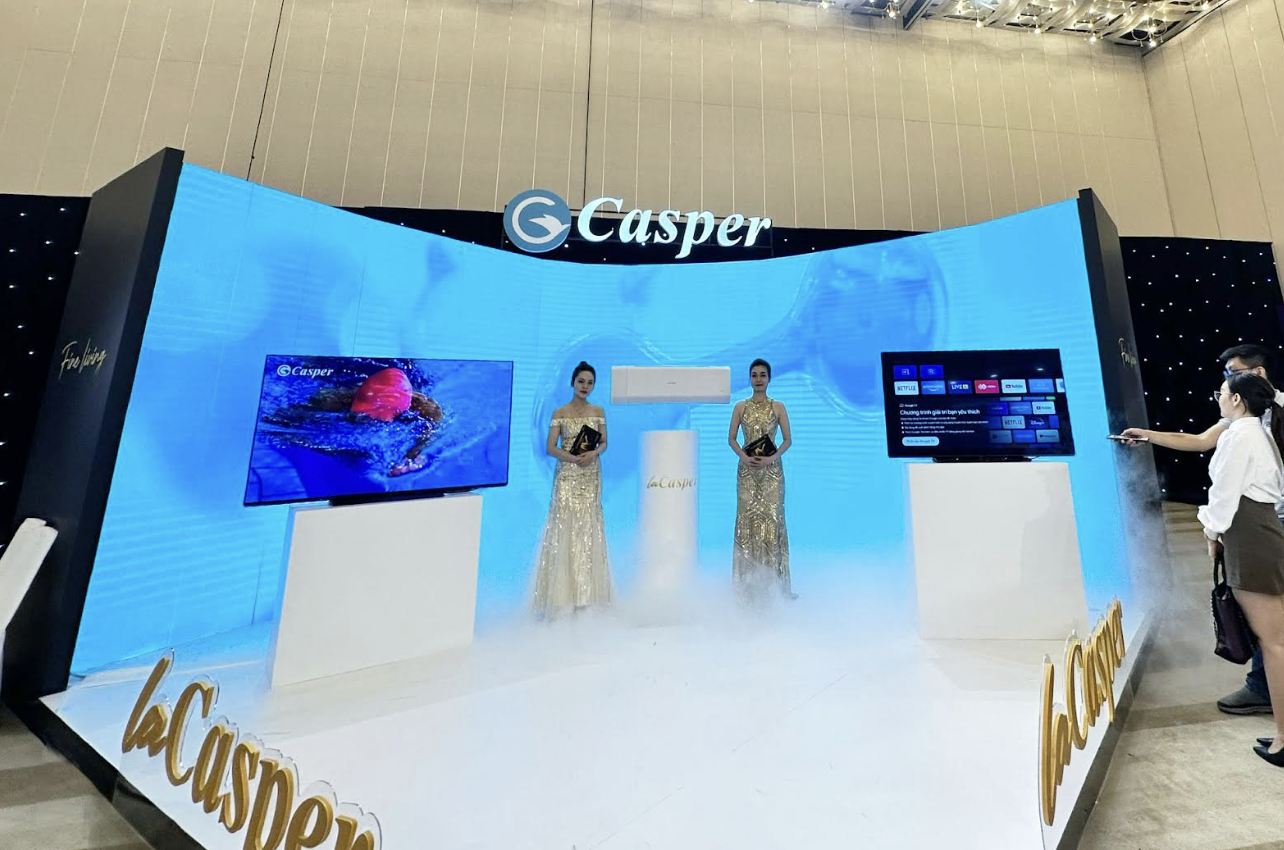 Casper hé lộ thêm thương hiệu cao cấp