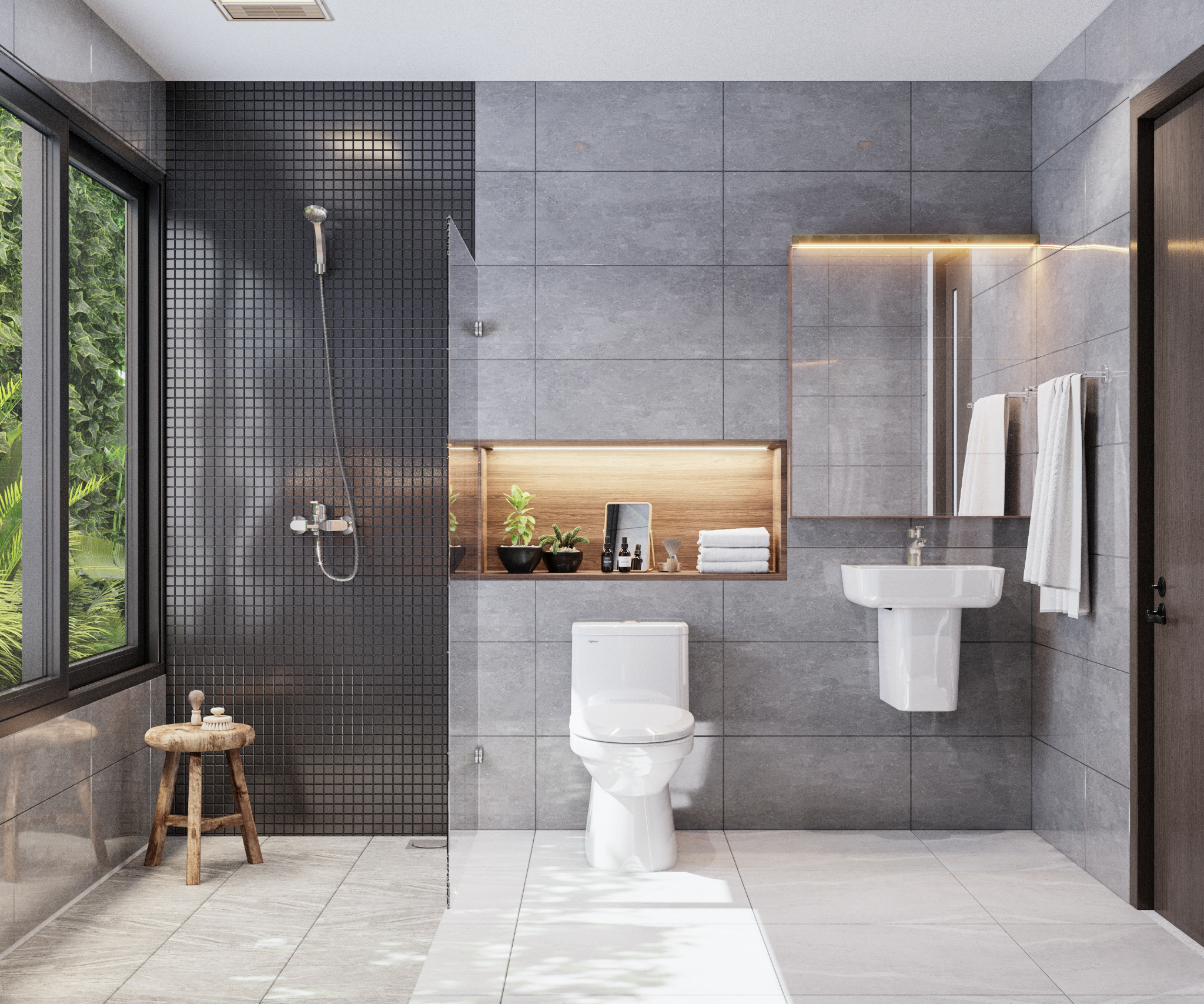 Phòng tắm hiện đại là một điều mà mỗi gia đình đều muốn có. Và với combo siêu tiết kiệm từ Viglacera, bạn sẽ sở hữu được một không gian tắm tuyệt đẹp với chi phí siêu tiết kiệm. Sản phẩm này sẽ khiến bạn cảm thấy tràn đầy năng lượng cho một ngày mới.