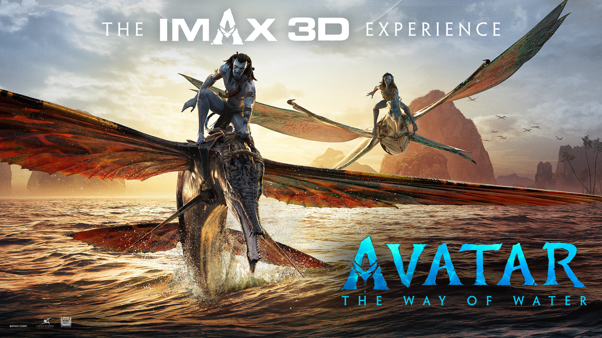 Các nhân vật trong sêri phim Avatar The Way of Water bên cạnh nước 4K tải  xuống hình nền