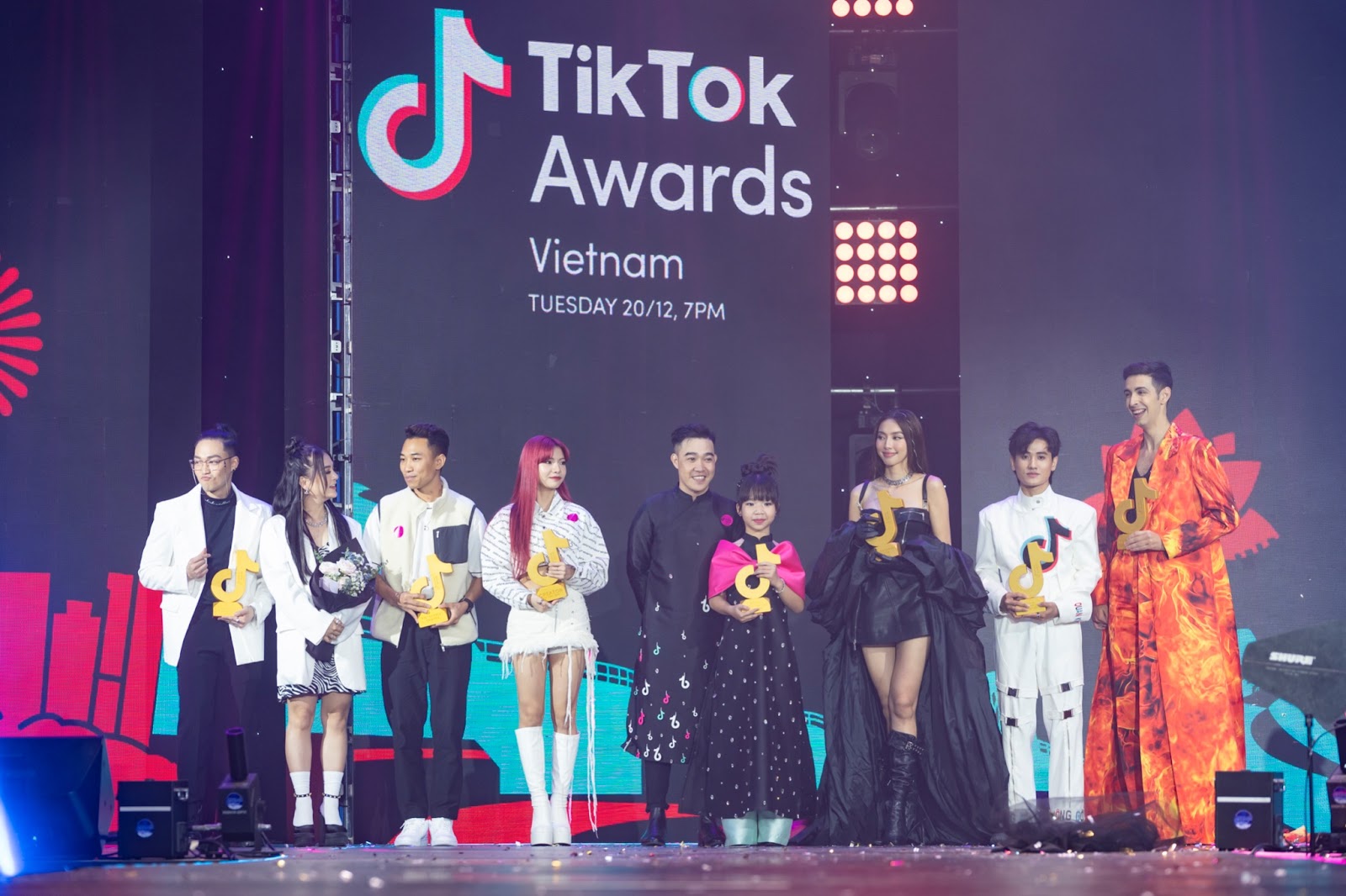 Những dấu ấn tại Đêm vinh danh TikTok Awards Việt Nam 2022