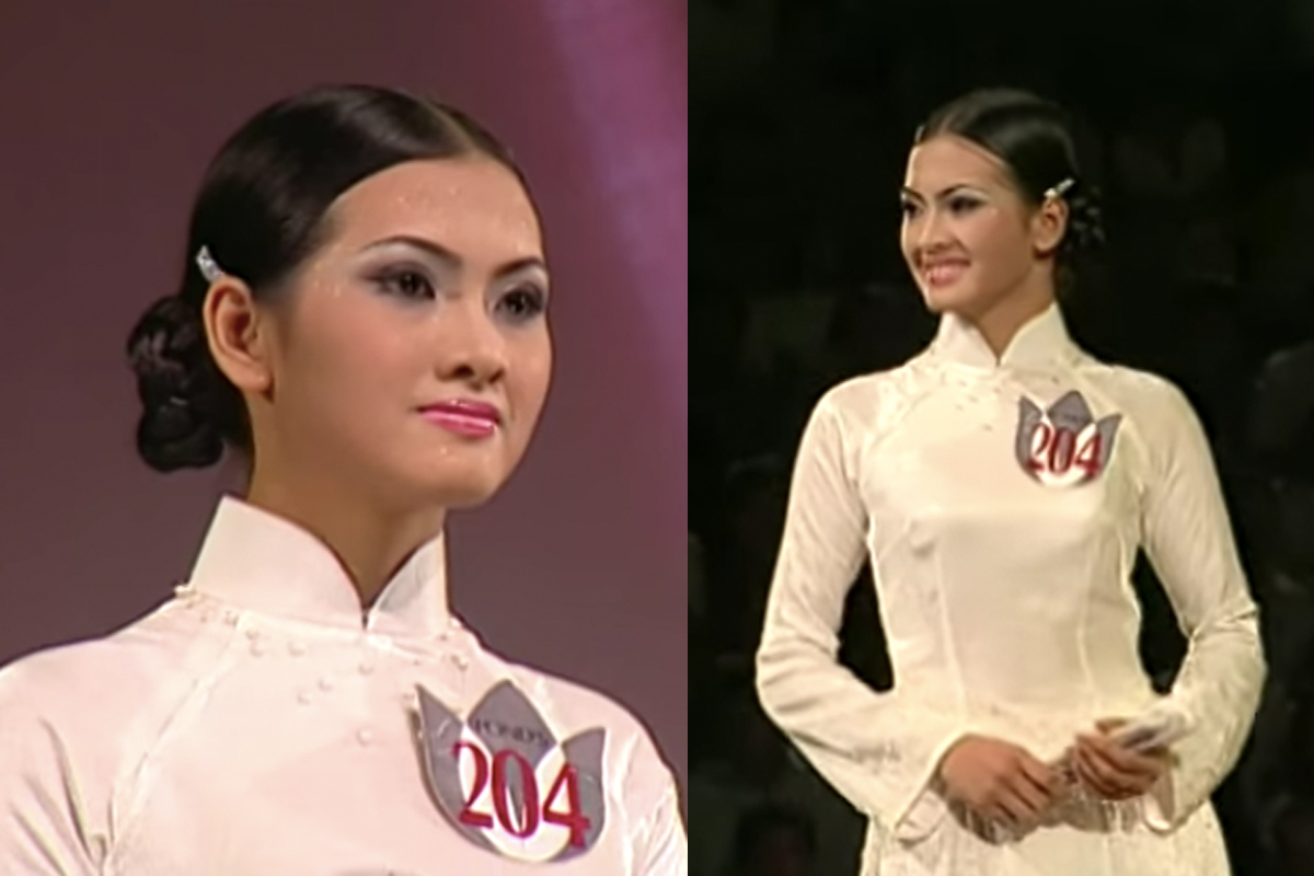 Nhan sắc của siêu mẫu Anh Thư hồi thi \'Hoa hậu Việt Nam 2000\'