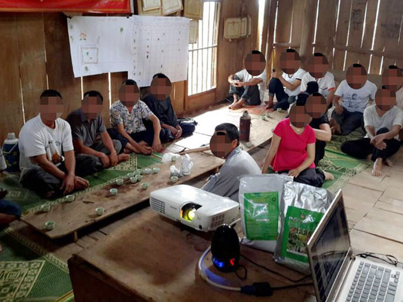 Sản phẩm của nhiều công ty đa cấp đã len lỏi khắp các vùng nông thôn gây hậu quả nặng nề cho nông nghiệp, nông thôn - Ảnh: Chí Nhân