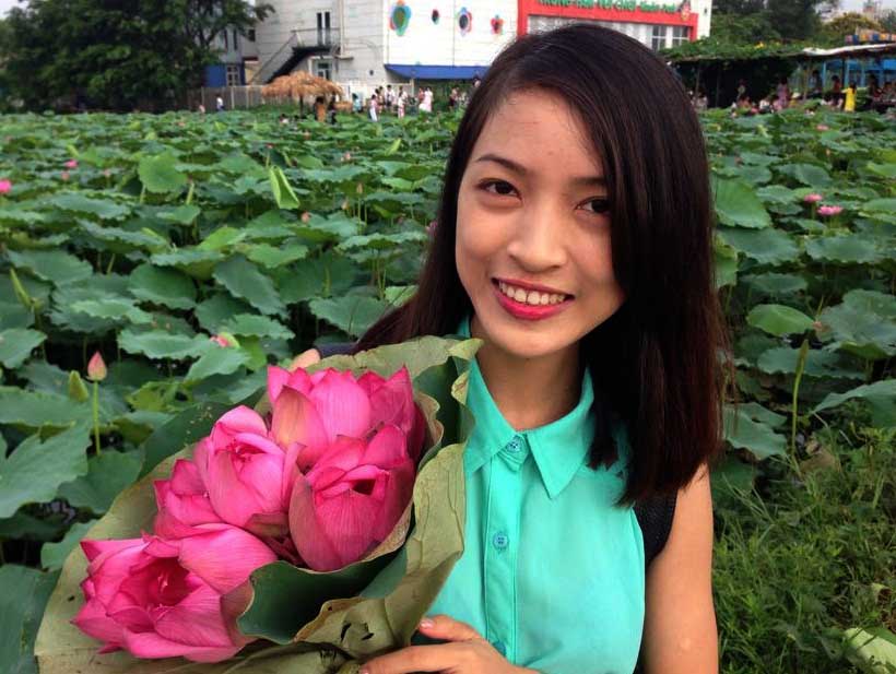 Vũ Quỳnh Vân, nhà sáng lập thương hiệu ga gối Ngựa trắng sinh năm 1990