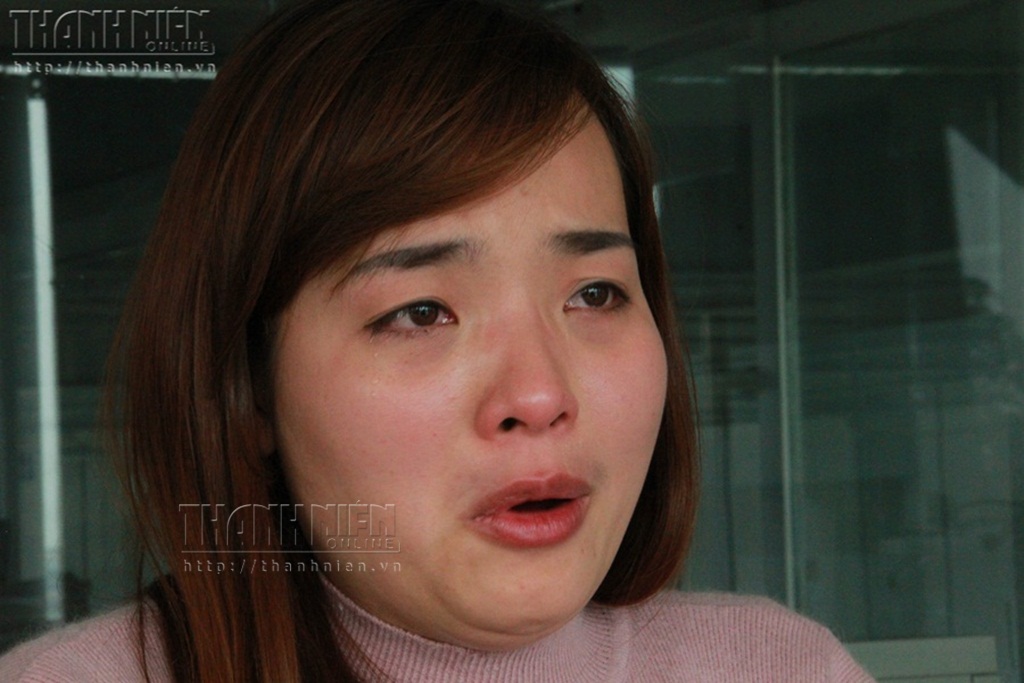 Chị Lê Thanh Hiền, người con bị trao nhầm 29 năm trước tại nhà hộ sinh quận Đống Đa - Ảnh: Lê Nam