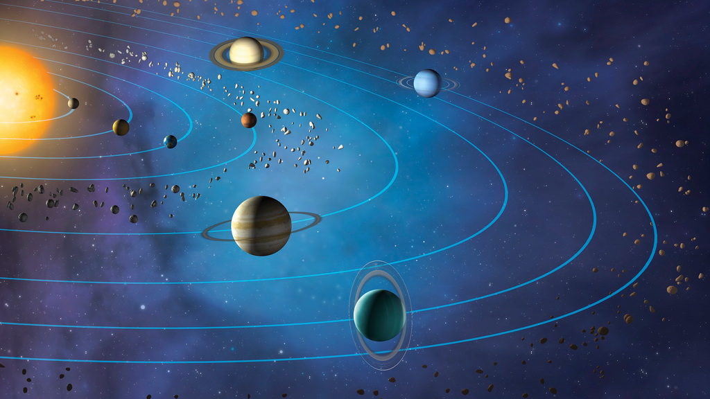 Mô hình hành tinh trong hệ mặt trời làm quen với thiên văn học VIETVALUE